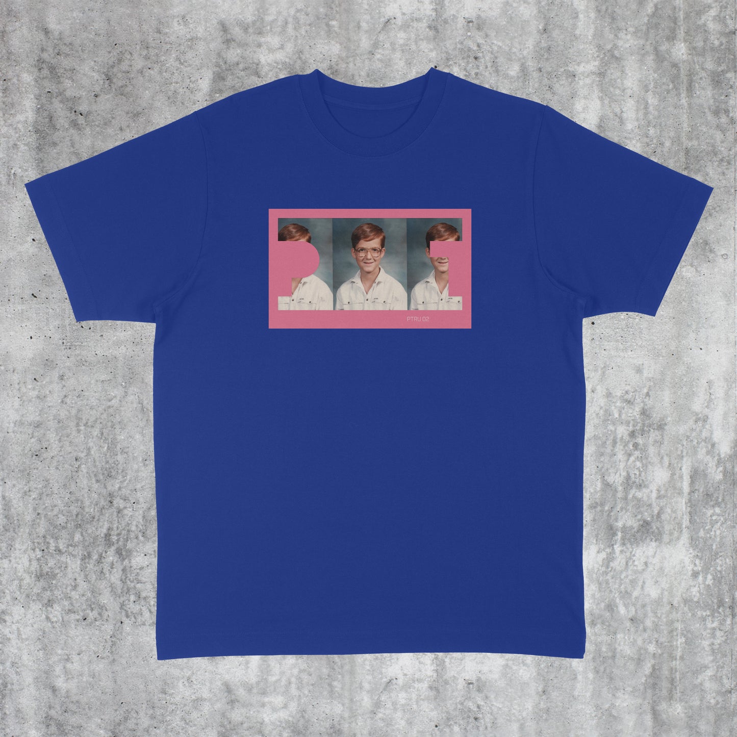 Plain Text Research Unit 02 T-Shirt (Worker Blue)