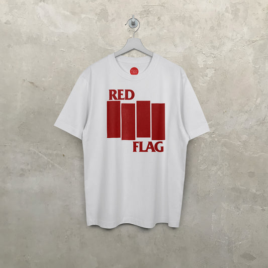 Red Flag T-Shirt (White)