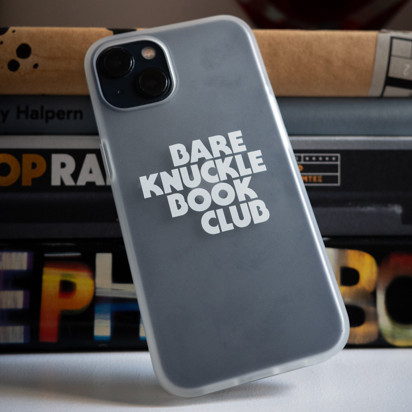 Bare Knuckle Book Club iPhone Case