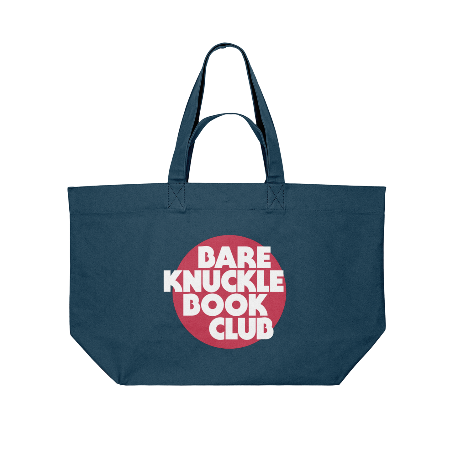Bare Knuckle Book Club Canvas Bag (Petrol Blue)