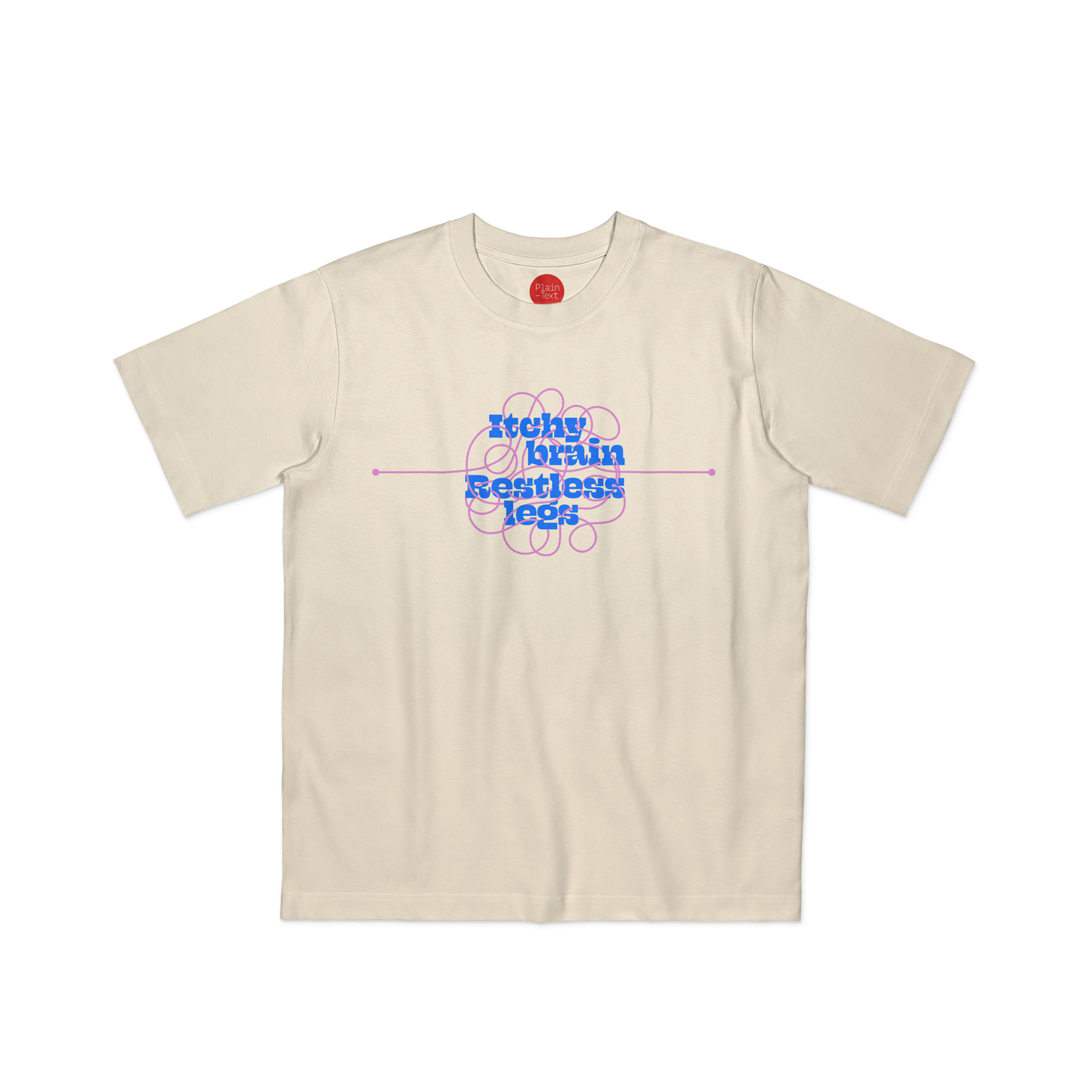 Itchy Brain T-shirt (Natural)