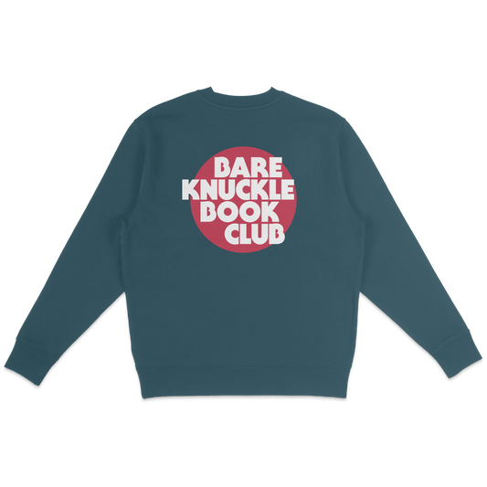 Bare Knuckle Book Club Sweatshirt (Petrol Blue)