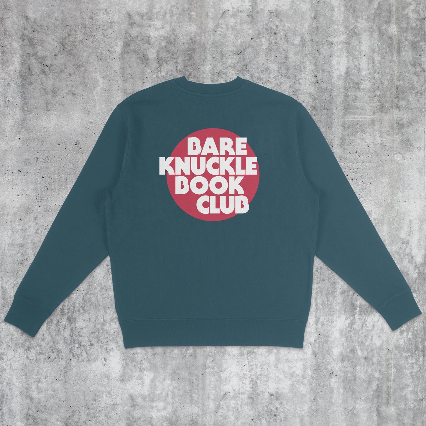 Bare Knuckle Book Club Sweatshirt (Petrol Blue)
