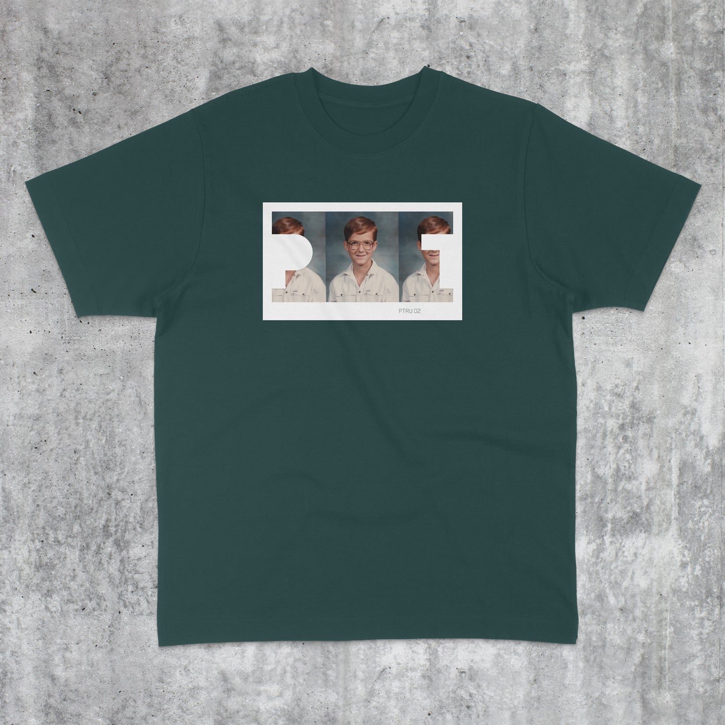 Plain Text Research Unit 02 T-Shirt (Bottle Green)