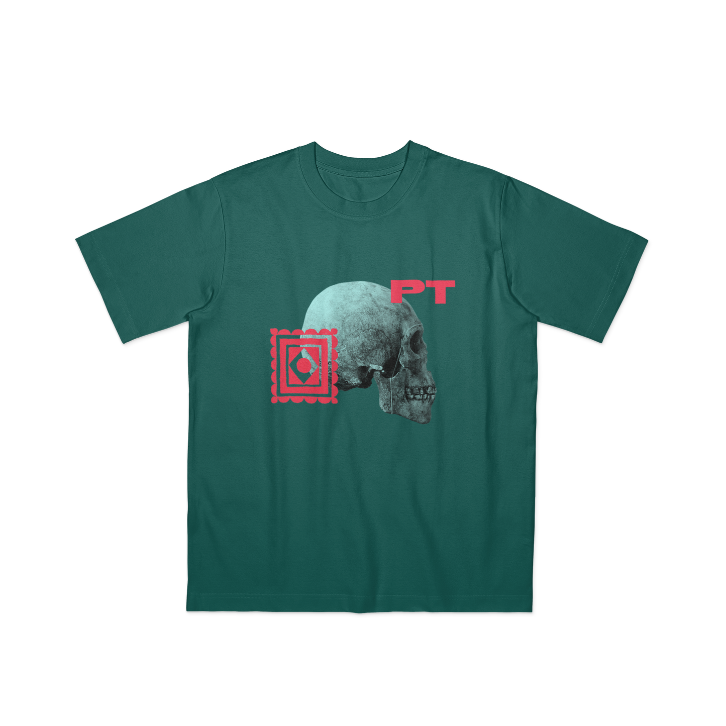 Plain Text Research Unit 03: Skull (Bottle Green)