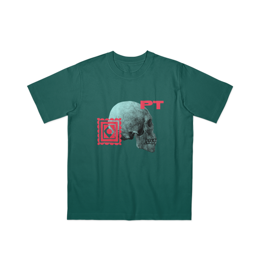 Plain Text Research Unit 03: Skull (Bottle Green)