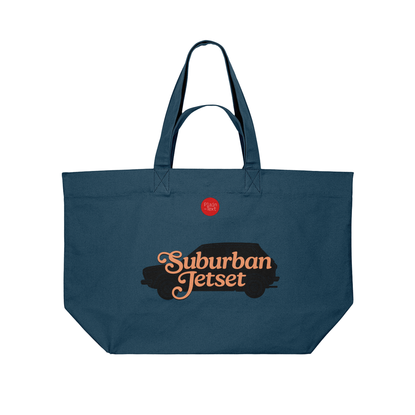 Suburban Jetset Canvas Bag (Petrol Blue)