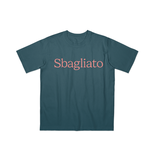 Sbagliato T-Shirt (Petrol Blue)