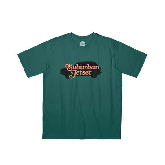 Suburban Jetset T-Shirt (Bottle Green)