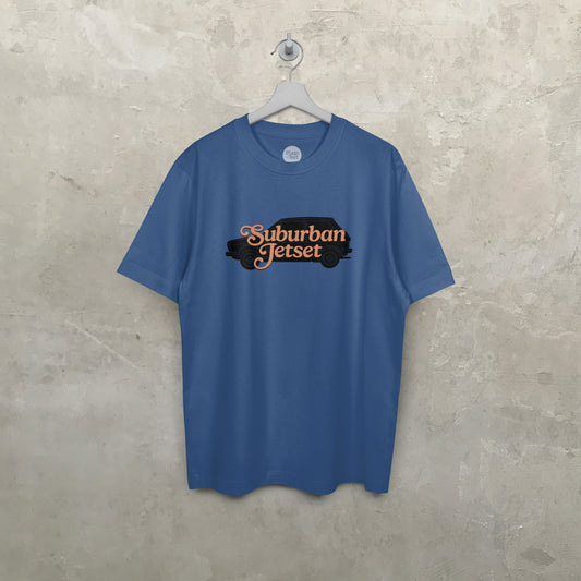 Suburban Jetset T-Shirt (Soft Blue)